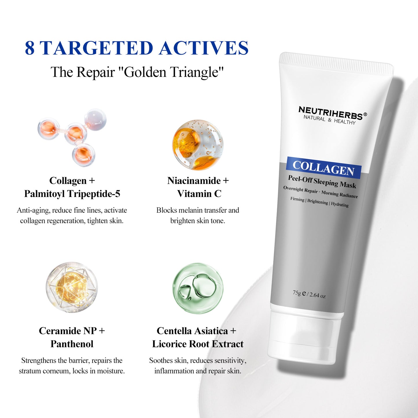 Private Label Collagen Peel-Off Sleeping Mask