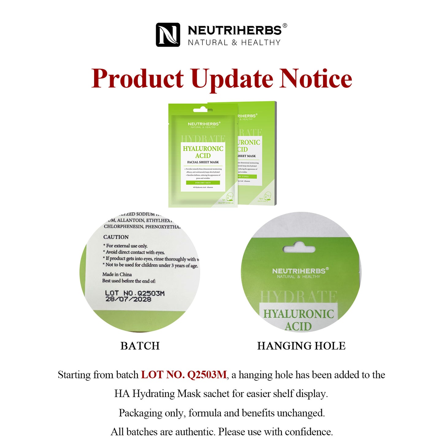 Private Label Face Mask Moisturizing Hyaluronic Acid Facial Sheet Mask