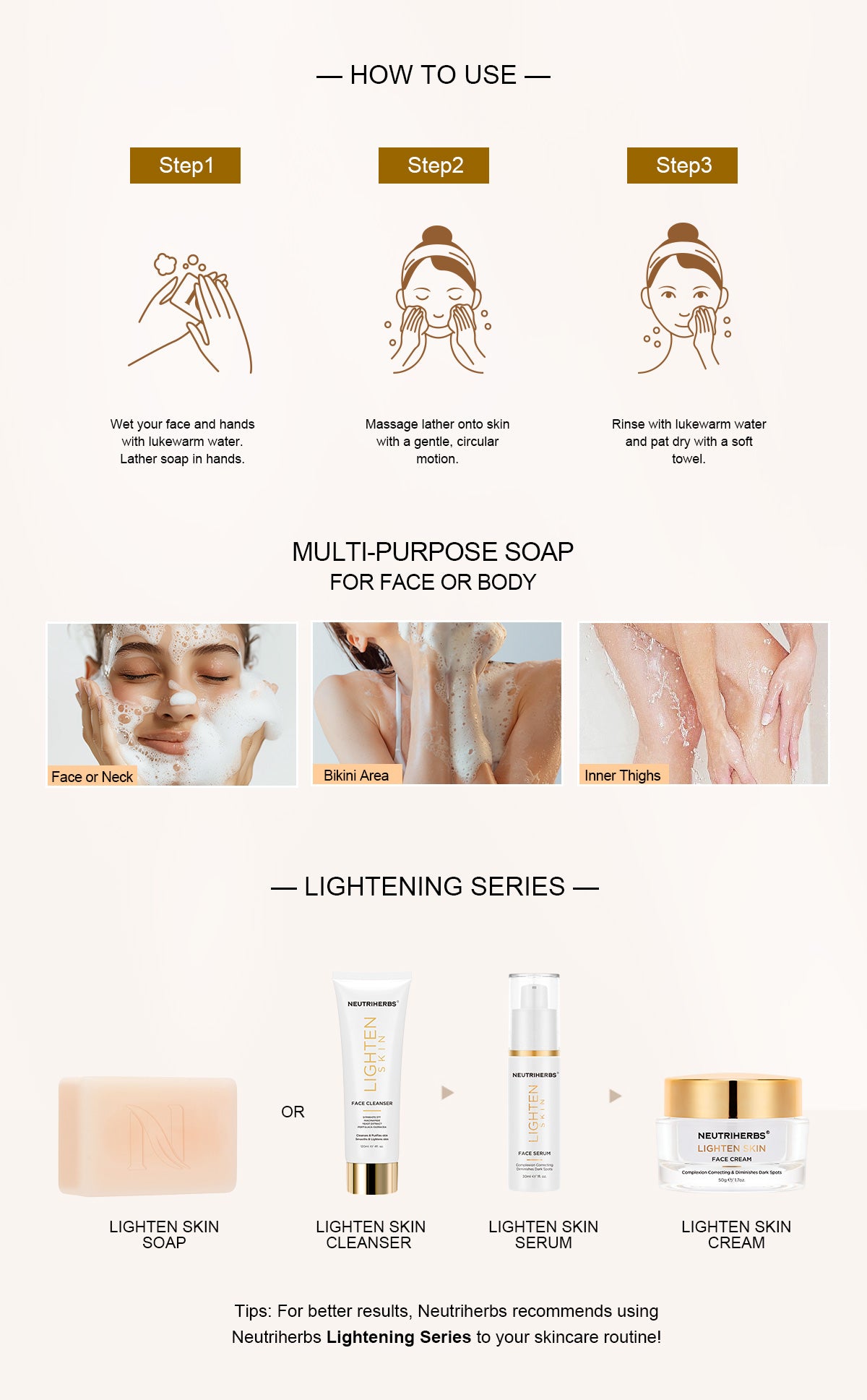 Skin Whitening Lightening Papaya Soap