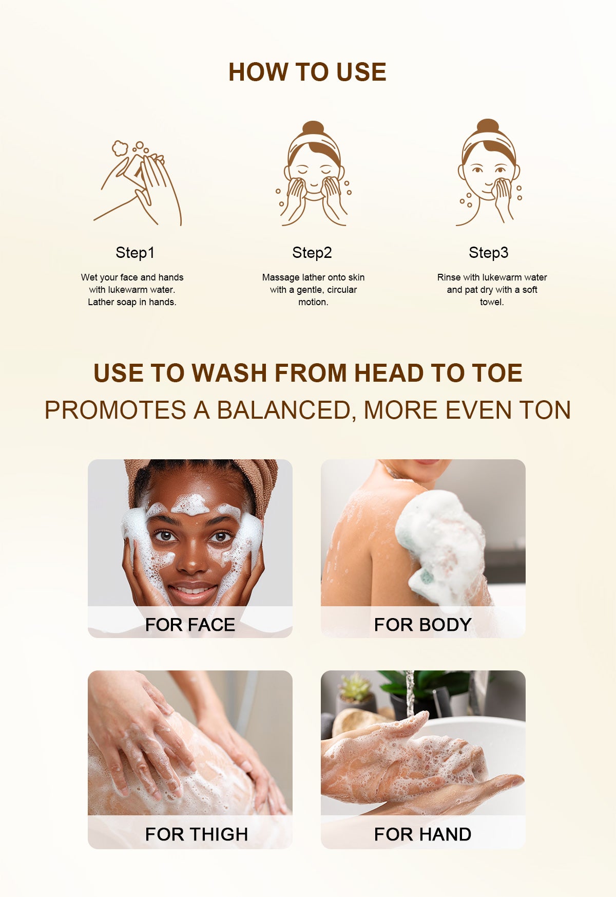 Private label & Wholesale Best Turmeric&Vitamin C Brightening Soap For Dark Spots