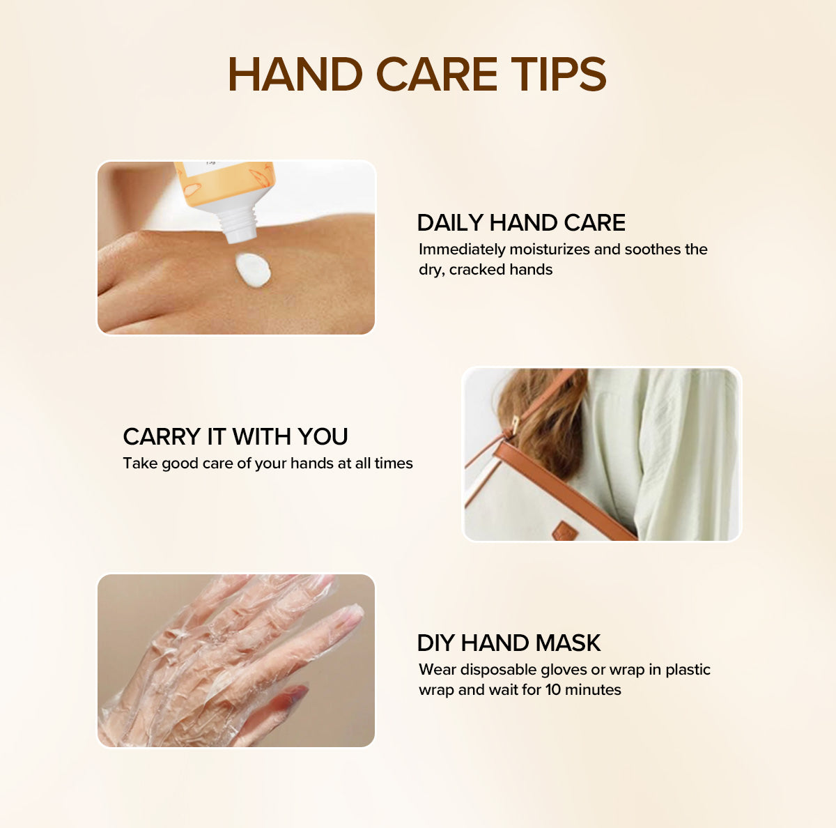 Private Label & Wholesale Vitamin C Brightening Hand Cream