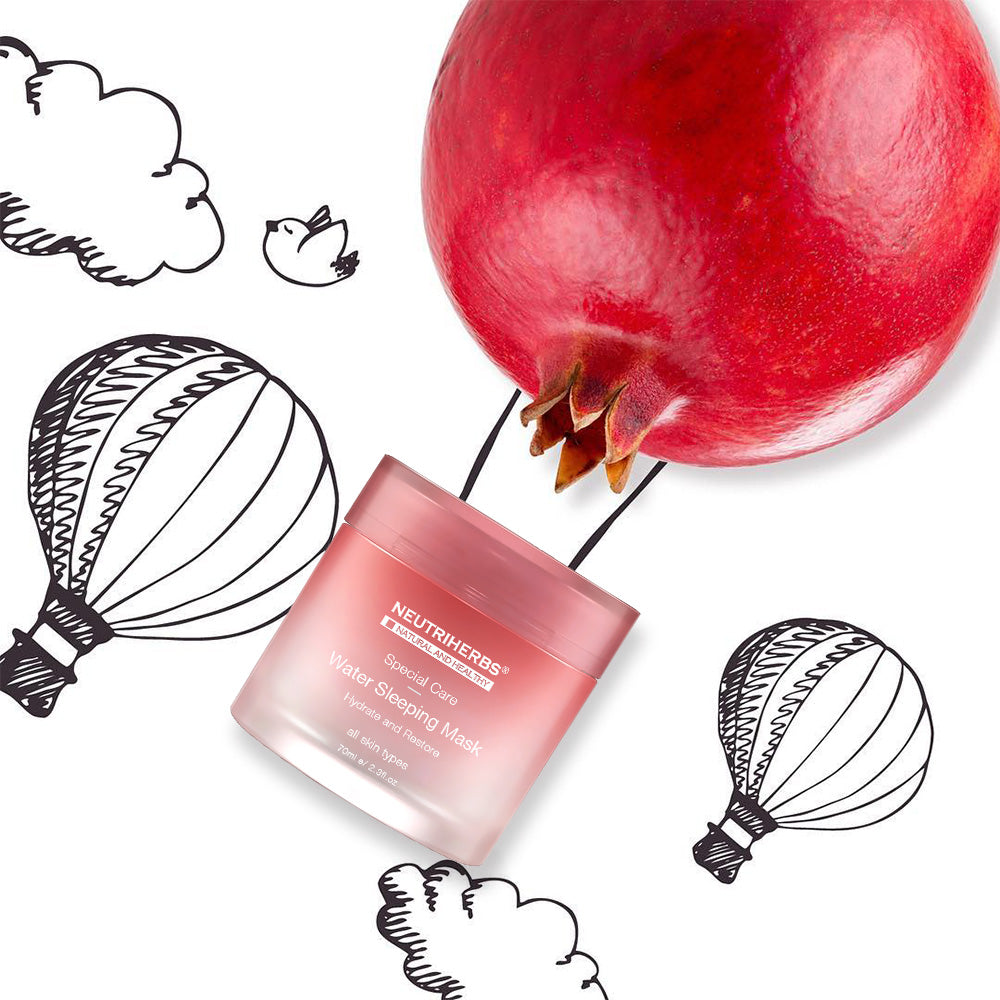 Private Label Sleep Facial Red Pomegranate Cream