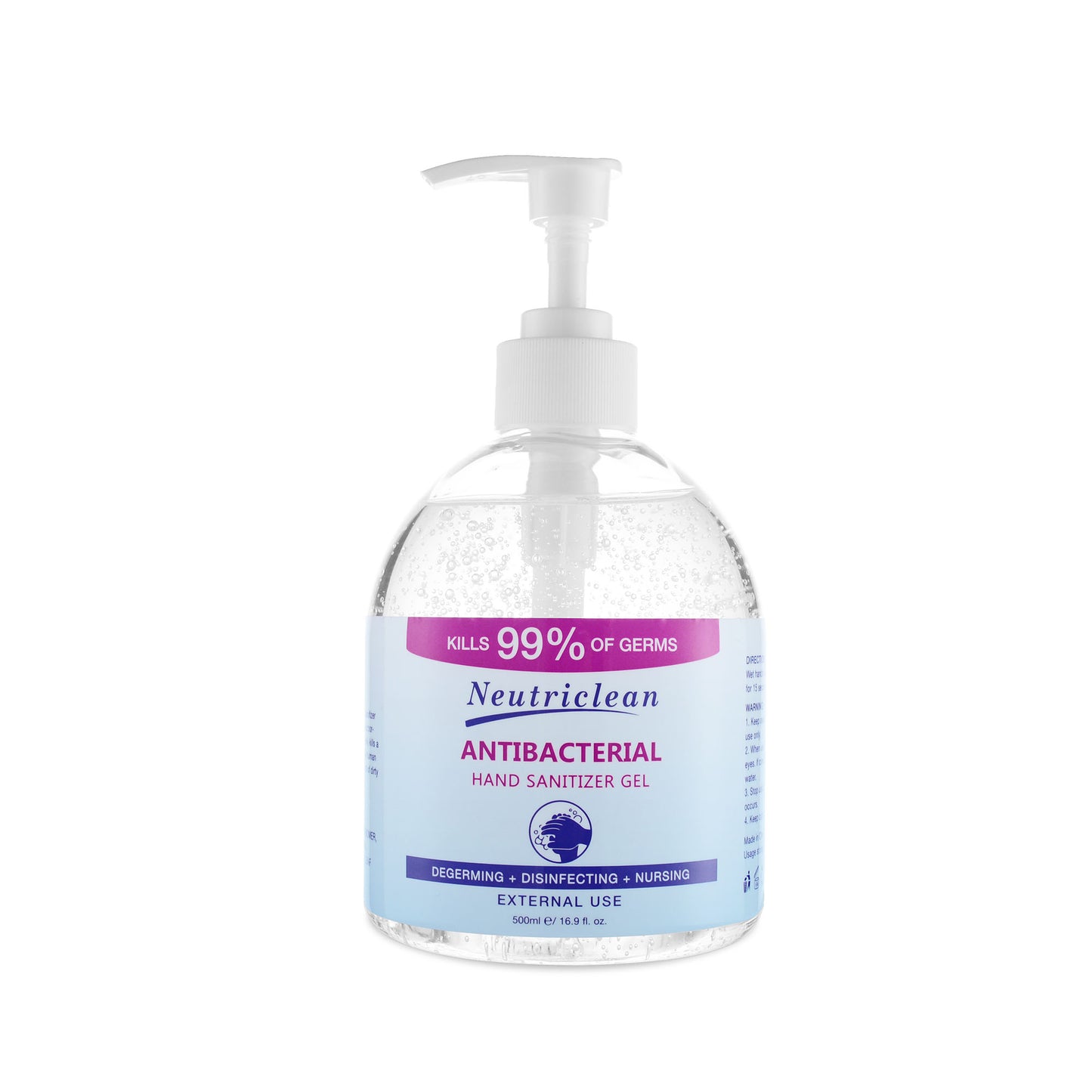 Contain 75% Alcohol Antibacterial Hand Sanitizer Gel | 300mL