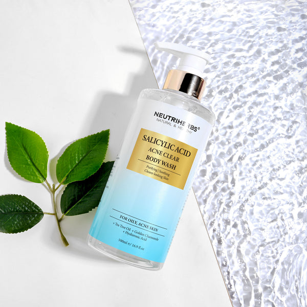 Get Rid of Stubborn Body Acne with Our Acne Clear Body Wash