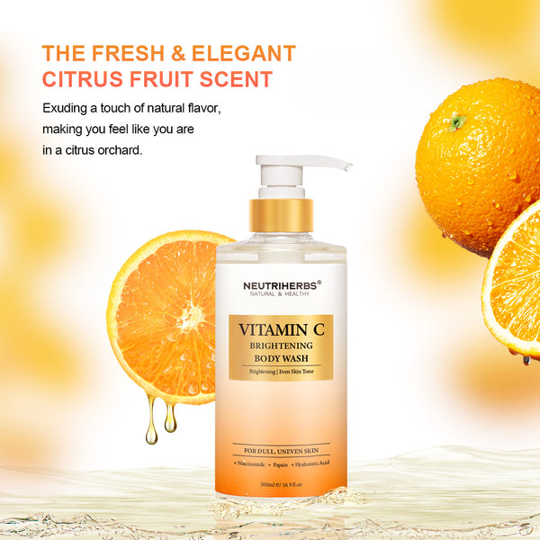 Say Goodbye to Dull Skin with Our Brightening Body Wash