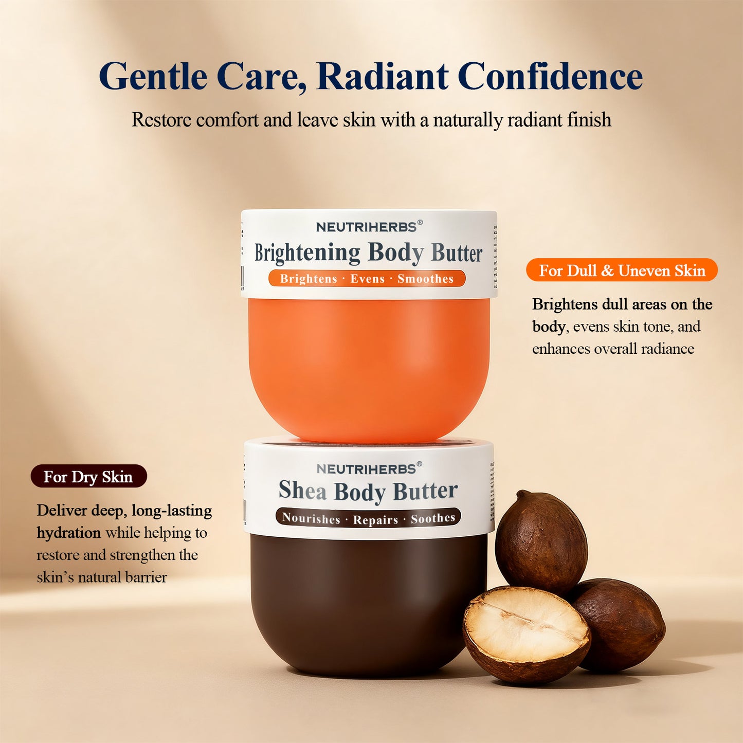 Private Label Barrier Repair Shea Body Butter For Dry Skin