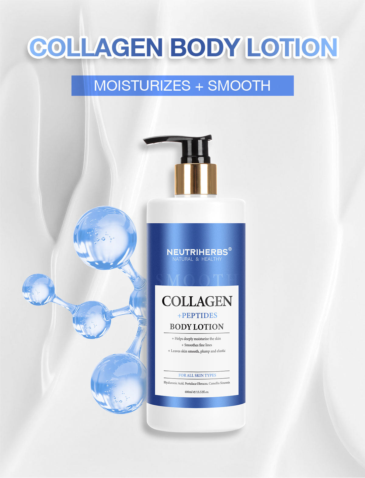 Body Lotion Manufacturer Collagen Gentle Nourishing Body Lotion