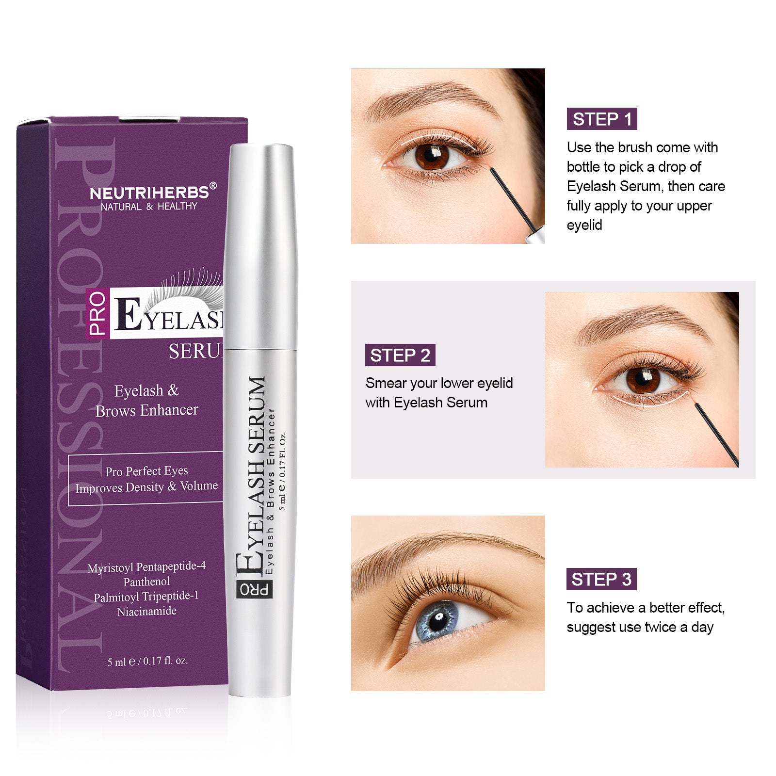 Private Label Eyelash Eyebrow Growth Serum | Low MOQ | Amarrie