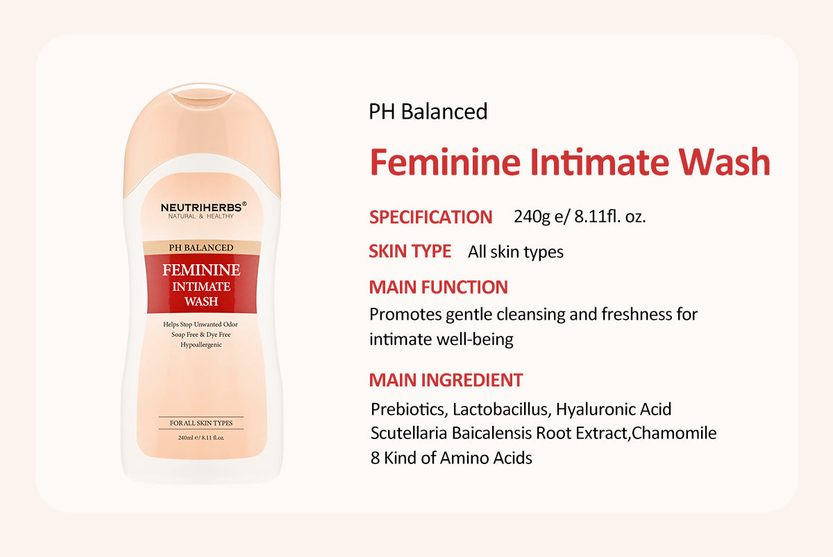 Private Label & Wholesale Feminine Intimate Wash For PH Balanced