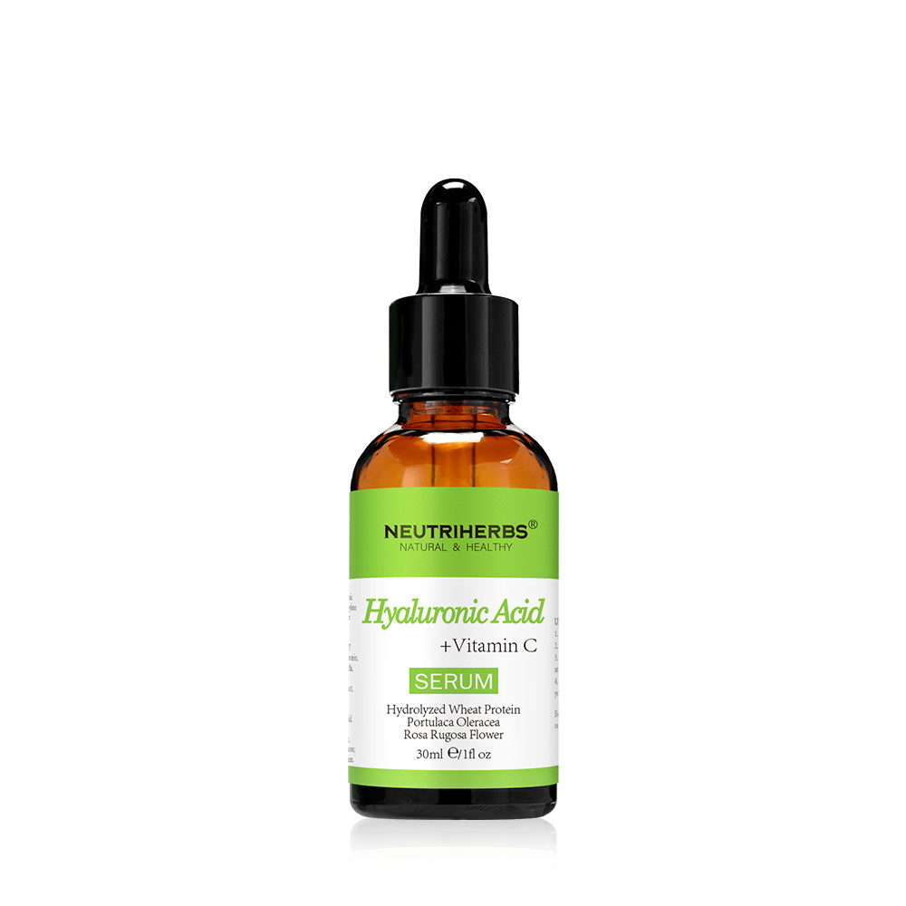 Neutriherbs Hyaluronic Acid Serum product image for hydration-first skin longevity merchandising