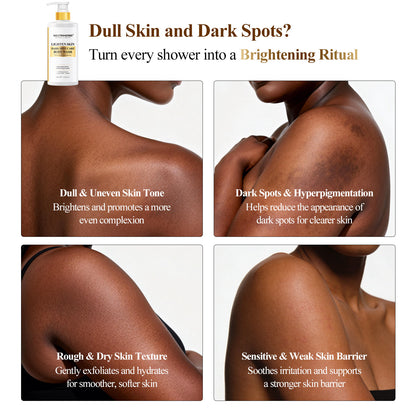 Private Label & Wholesale Lighten Skin Body Wash For Dark Spots, Uneven Skin Tone