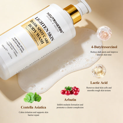 Private Label & Wholesale Lighten Skin Body Wash For Dark Spots, Uneven Skin Tone