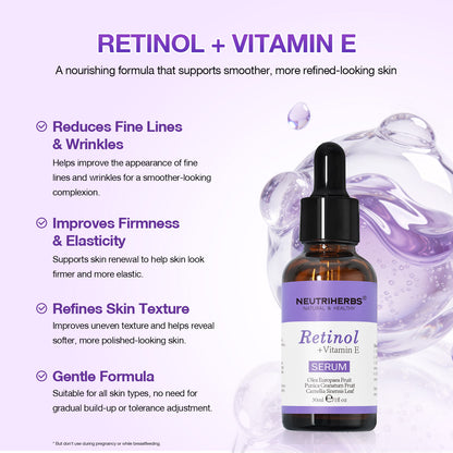 Private Label Retinol Serum For Wrinkles and Acne-prone Skin