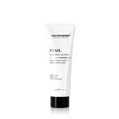 Private Label & Wholesale Snail All In One Cleanser for Gentle Cleansing, Brightening & Hydration