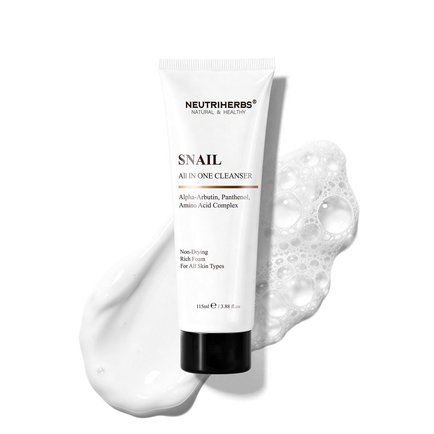 Private Label & Wholesale Snail All In One Cleanser for Gentle Cleansing, Brightening & Hydration