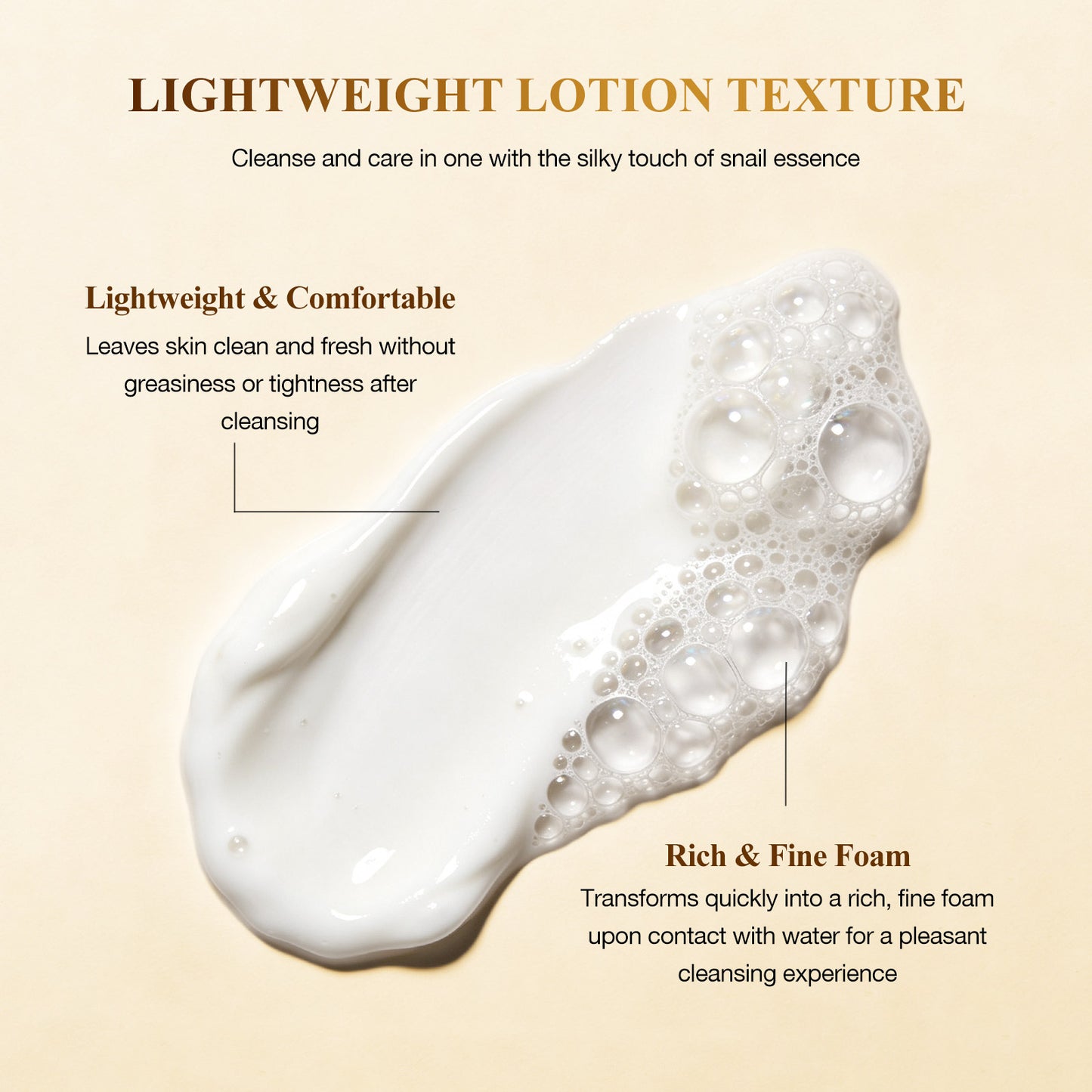 Private Label & Wholesale Snail All In One Cleanser for Gentle Cleansing, Brightening & Hydration