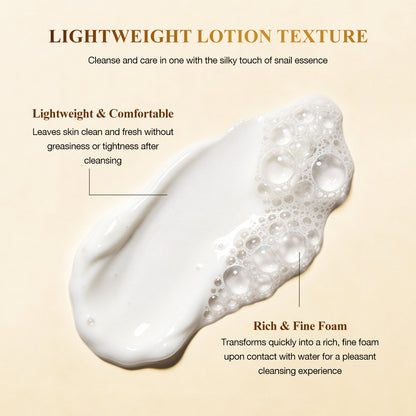 Private Label & Wholesale Snail All In One Cleanser for Gentle Cleansing, Brightening & Hydration