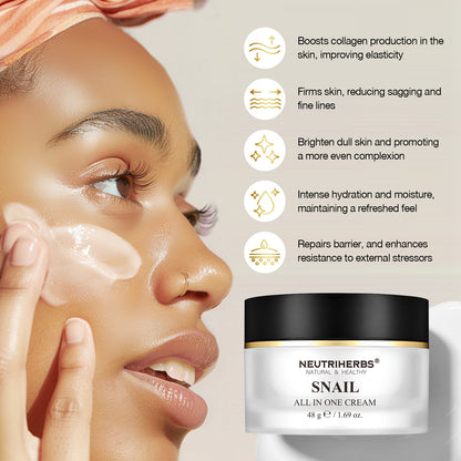 Private Label & Wholesale The Best All In One Snail Cream For Anti-aging