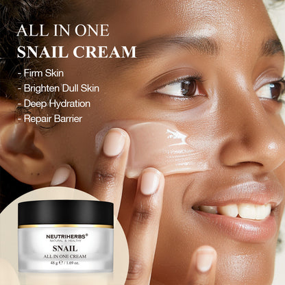 Private Label & Wholesale The Best All In One Snail Cream For Anti-aging