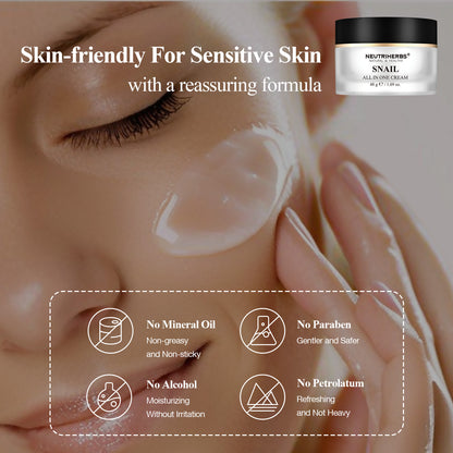 Private Label & Wholesale The Best All In One Snail Cream For Anti-aging