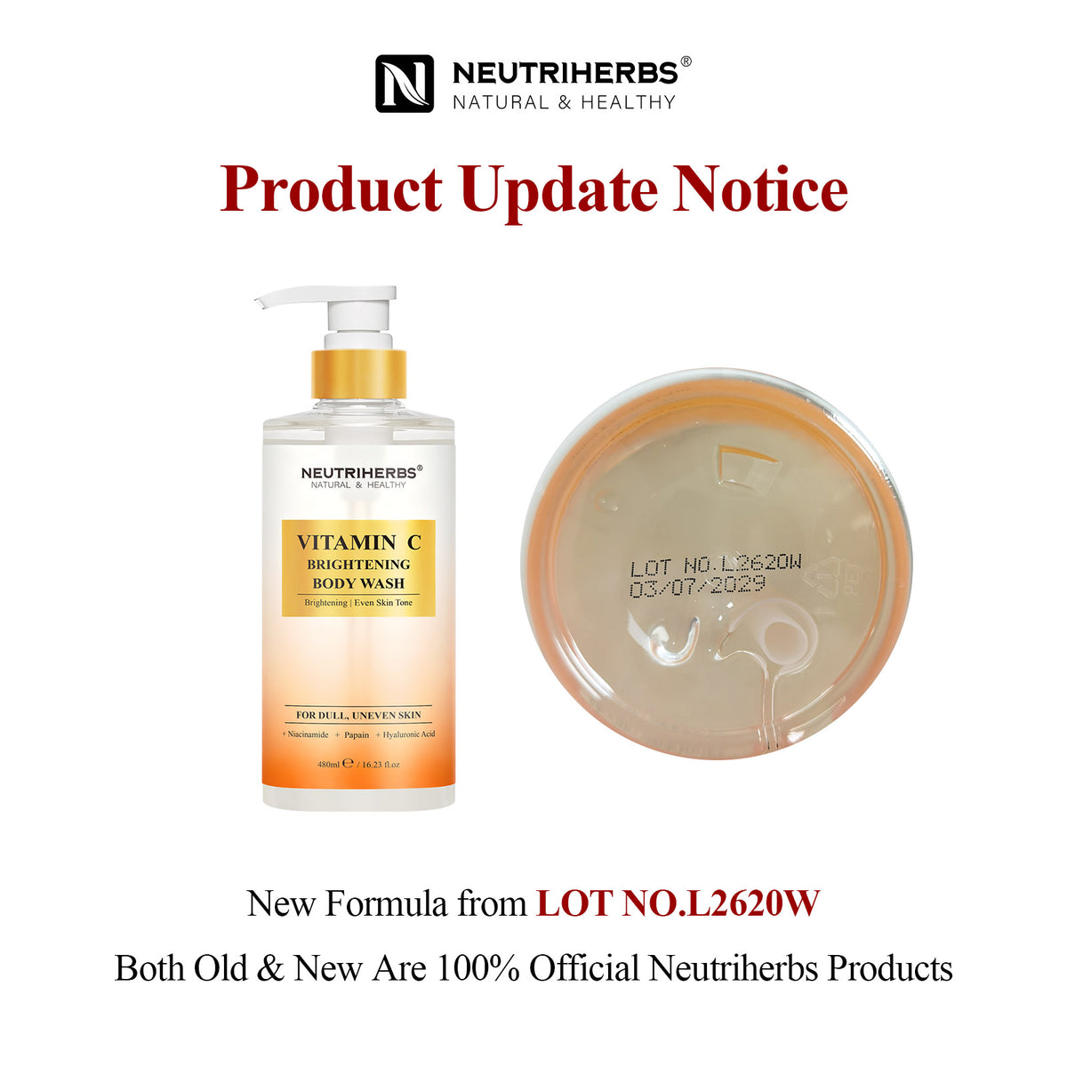 Private Label&Wholesale Brightening Vitamin C Body Wash