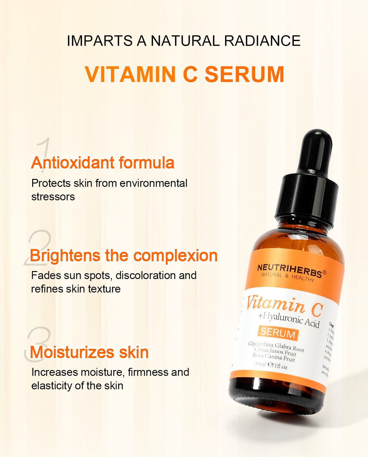 Private Label Vitamin C Serum for Anti-Aging