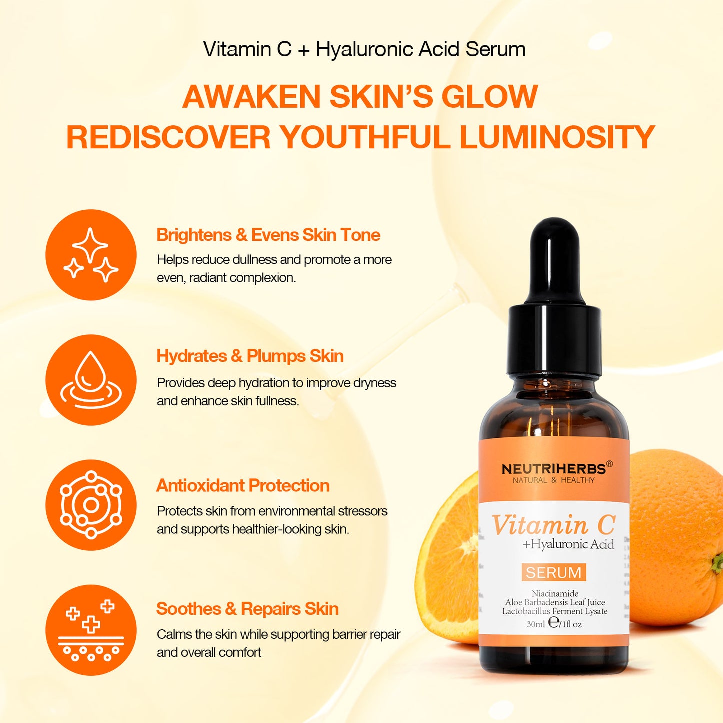Private Label Vitamin C Serum for Anti-Aging