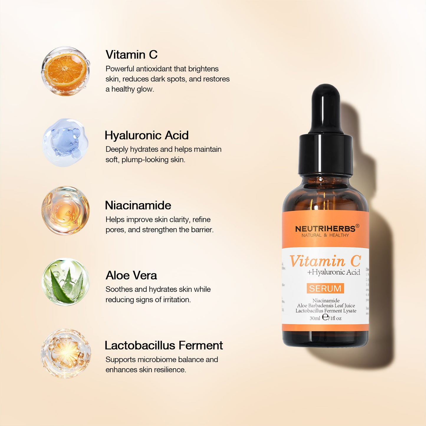 Private Label Vitamin C Serum for Anti-Aging