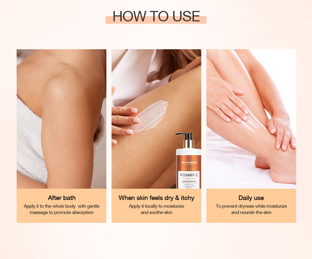 Wholesale Body Lotion Vitamin C Soothes and Nourishes Skin Body Lotion