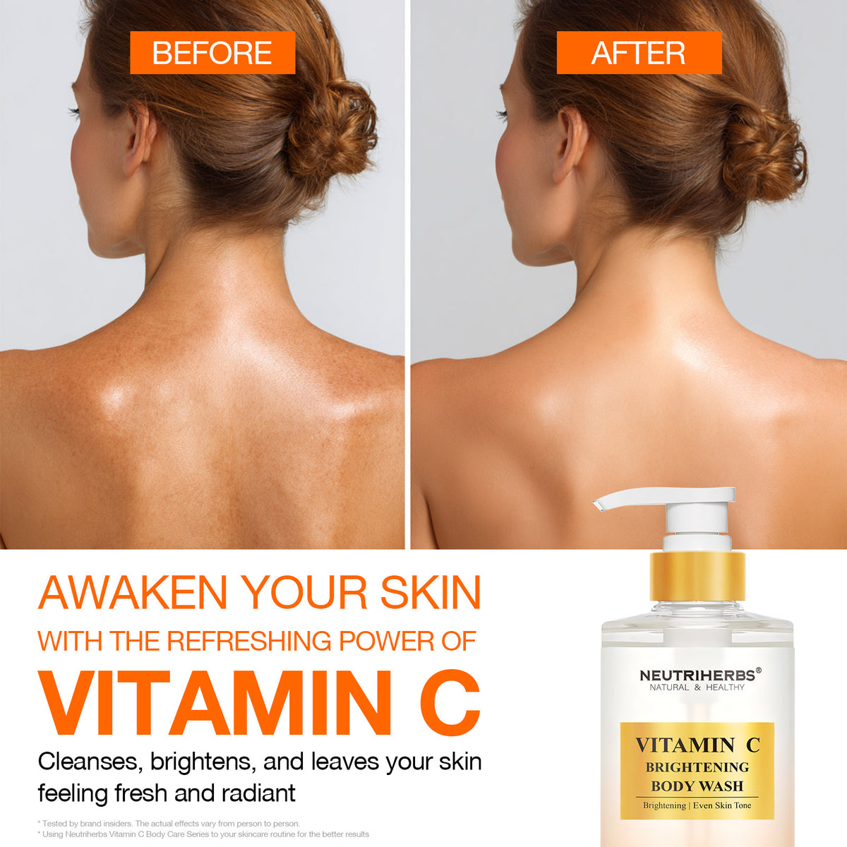 Private Label&Wholesale Brightening Vitamin C Body Wash