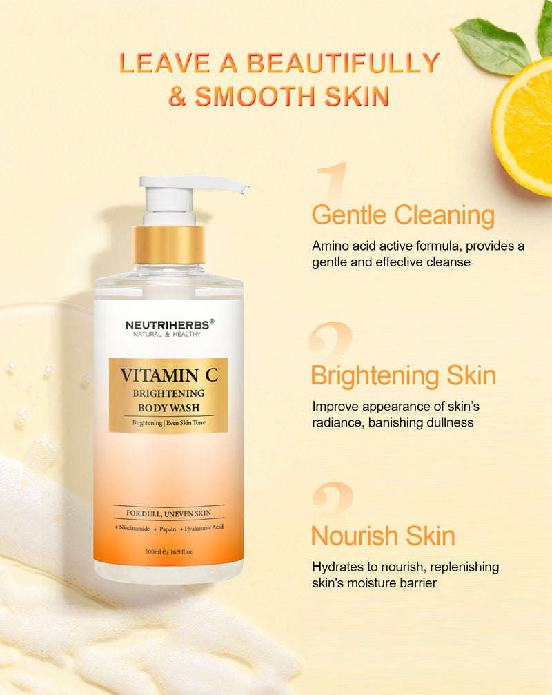 Private Label&Wholesale Brightening Vitamin C Body Wash