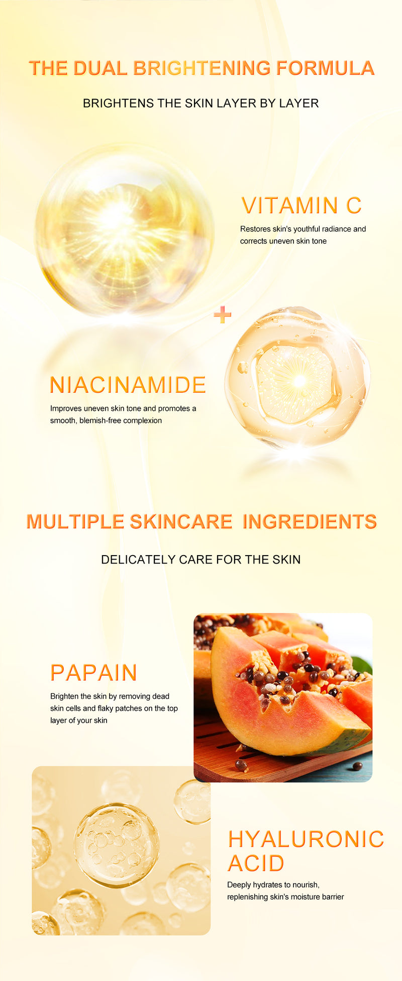 Private Label&Wholesale Brightening Vitamin C Body Wash