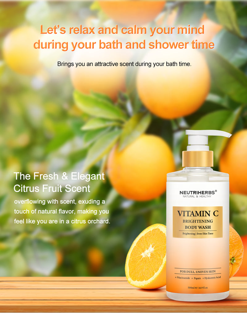Private Label&Wholesale Brightening Vitamin C Body Wash