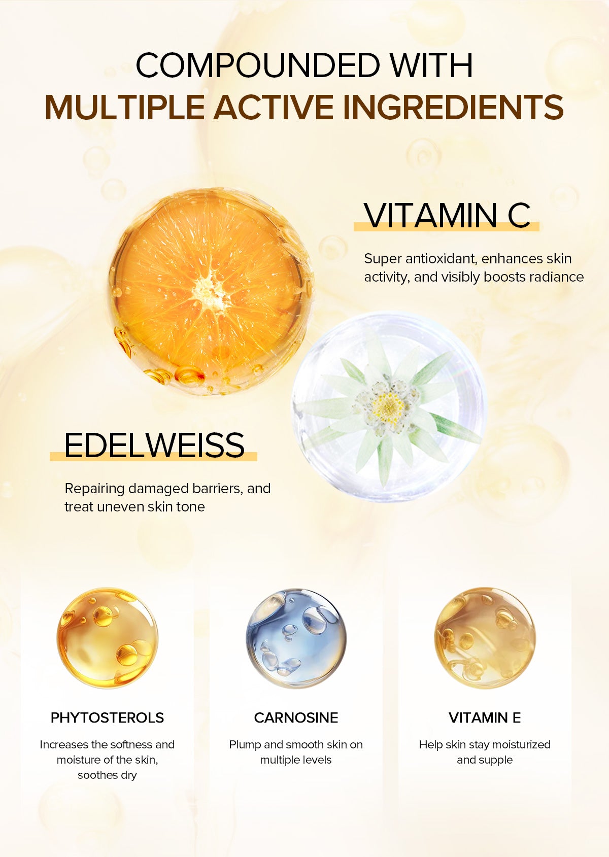 Private Label & Wholesale Vitamin C Brightening Hand Cream