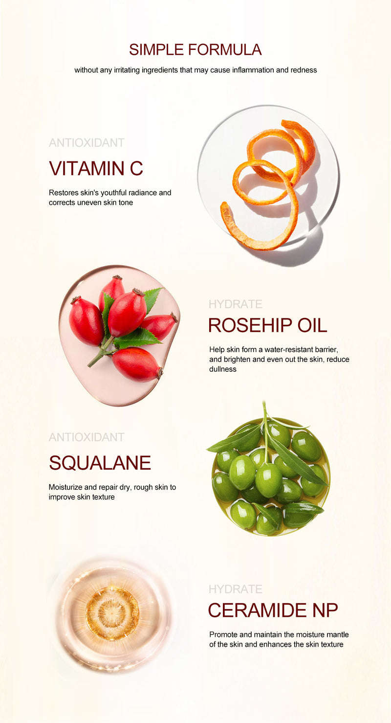 vitamin c body oil for glowing skin