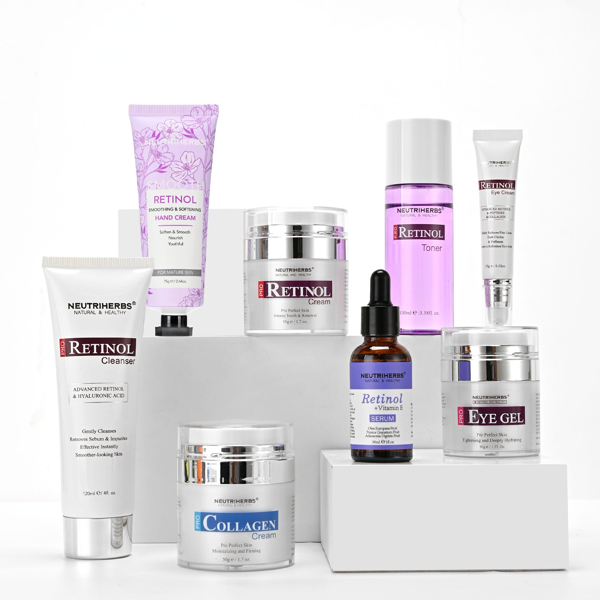 Wholesale neutriherbs retinol series skincare product for anti-wrinkle and reducing fines lines
