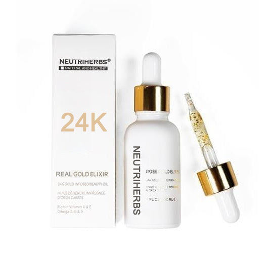 24K Gold Leaf Face Serum For Wrinkles and Fine Line - amarrie cosmetics