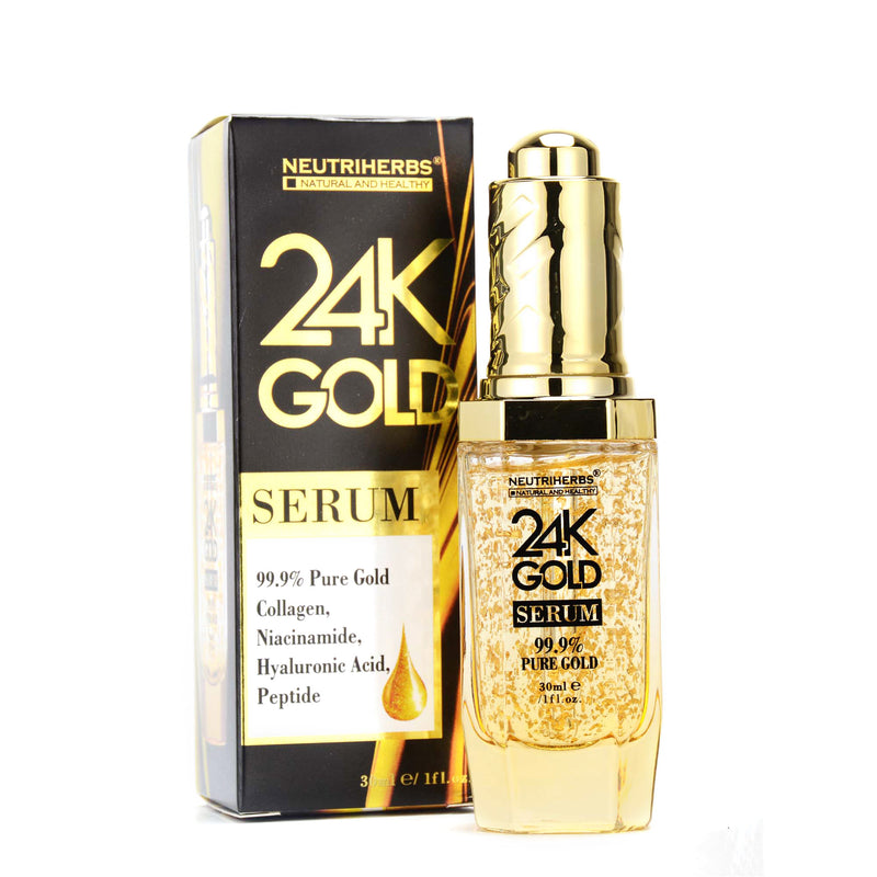 24K Gold Serum For Face Whitening And Anti-Aging