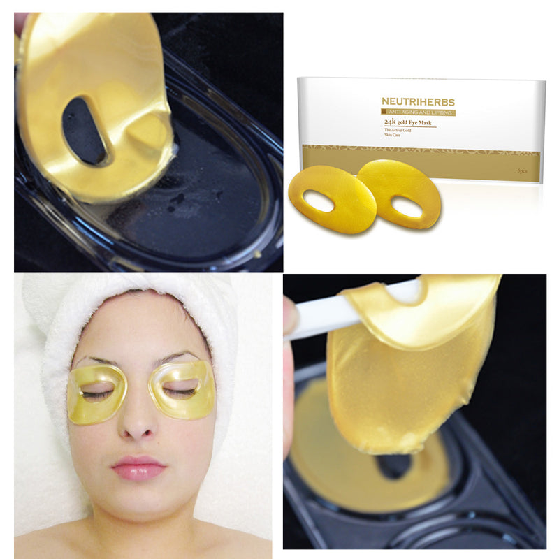 Private Label 24k Gold Eye Circle Mask