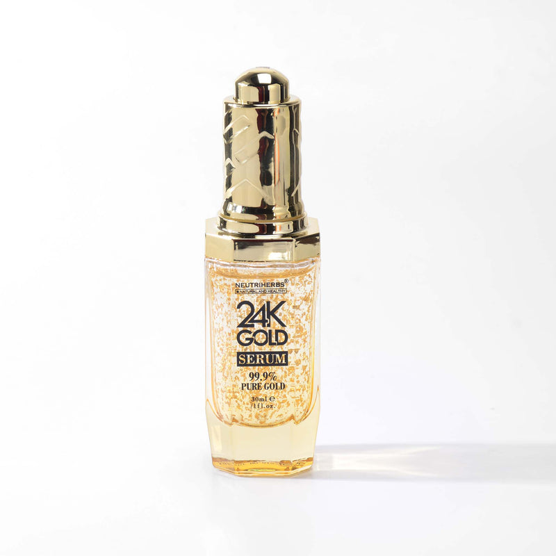 24K Serum Gold For Whitening And Brightening-Anti-Aging-Private Label Manufacturer