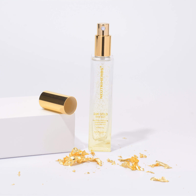24K Gold Skin Mist-Provide low minumum quantity