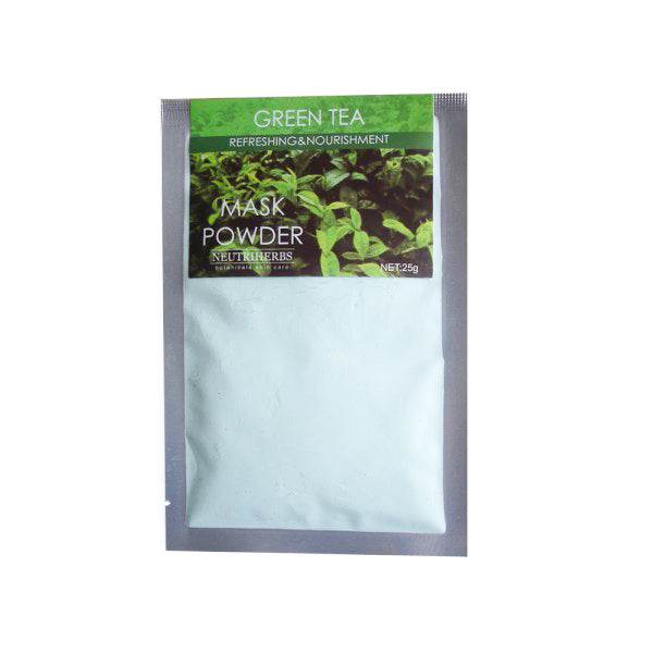Private Pabel Eliminate Oily Skin Acne Green Tea Powder Mask