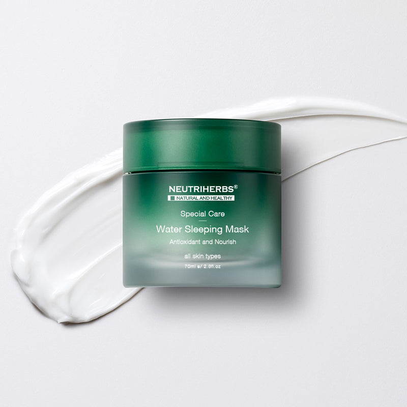 Neutriherbs Lightening Green Tea Anti Puffiness Collagen Firming Sleeping Mask