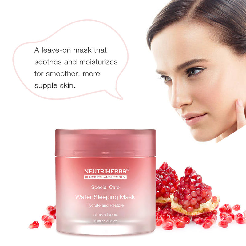 Private Label Sleep Facial Red Pomegranate Cream