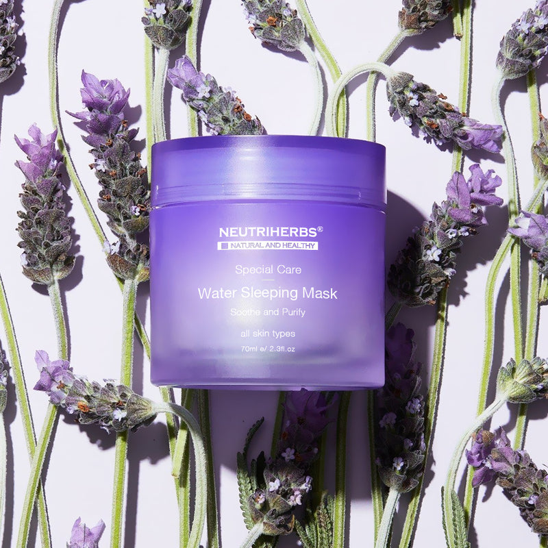 Private Label Lavender Deep Hydrating  Sleeping Mask Cream