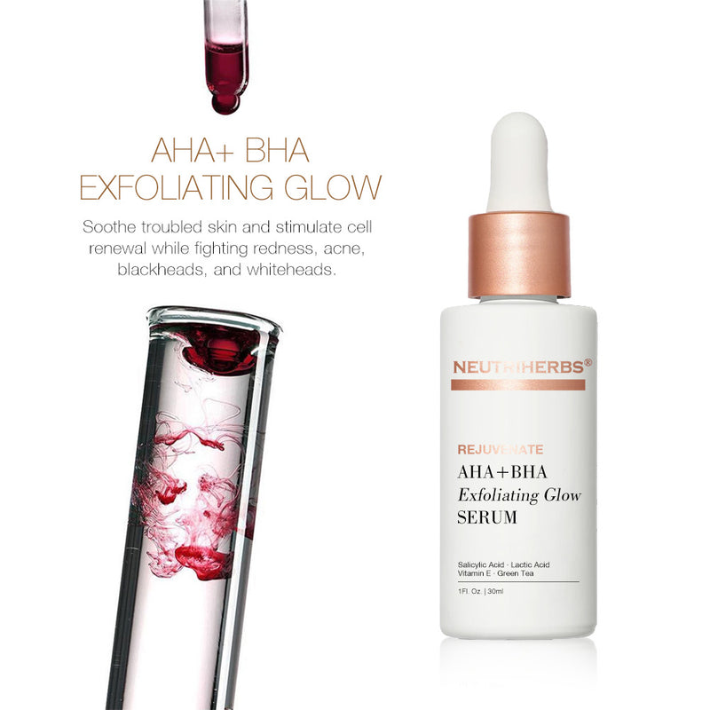Aha+ Bha Exfoliating Glow, Best Exfoliator For Blackheads, Whiteheads, And Acne