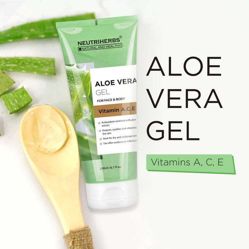 Private Label Aloe Vera Gel for Cooling and Soothing Skin