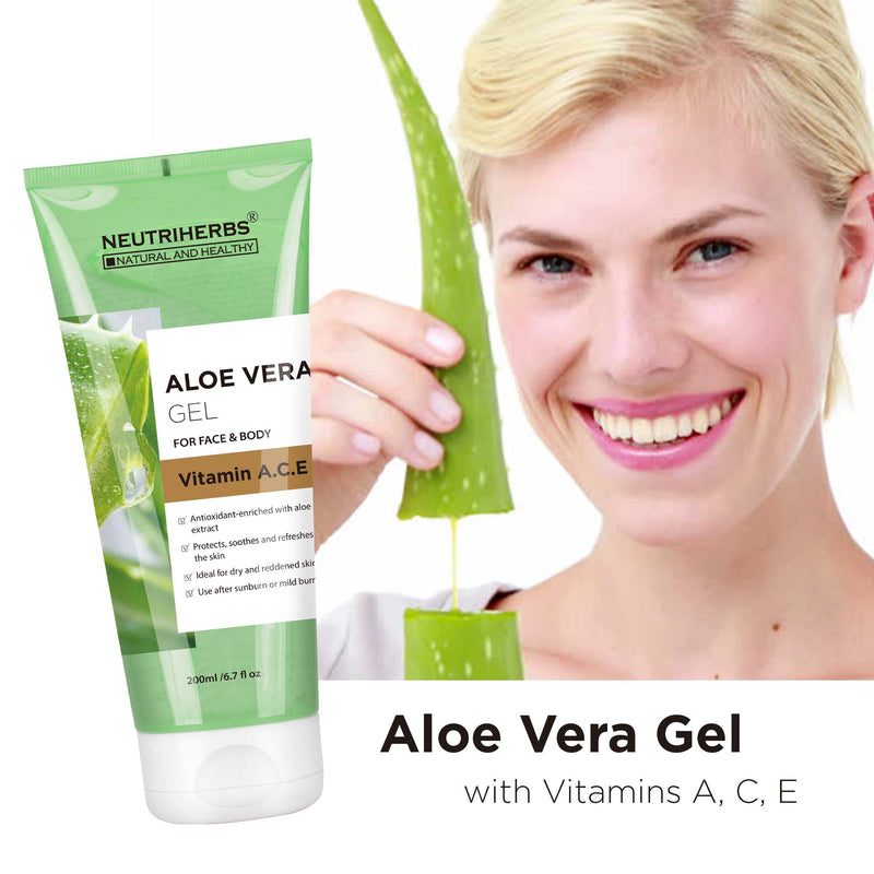 Private Label Aloe Vera Gel for Cooling and Soothing Skin