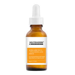 Private Label Alpha Arbutin 2% + Hyaluronic Acid Serum