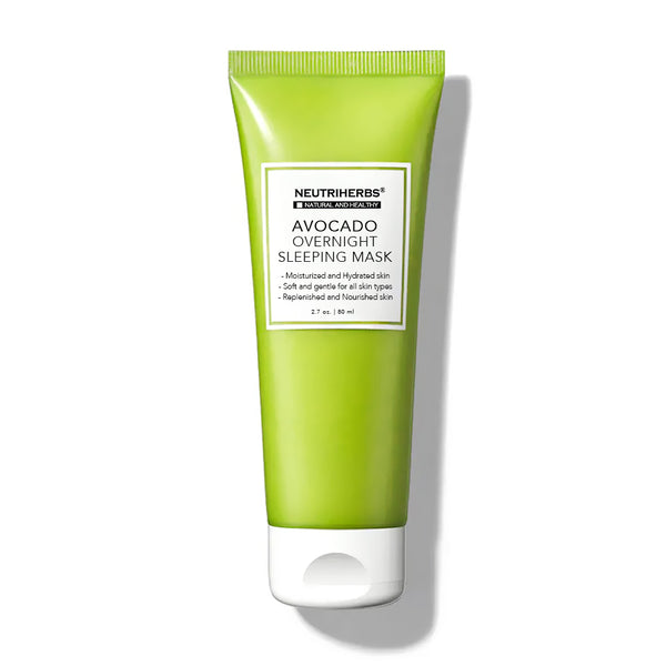 Private Label Avocado Night Sleep Nourishing And Hydrating Skin Mask